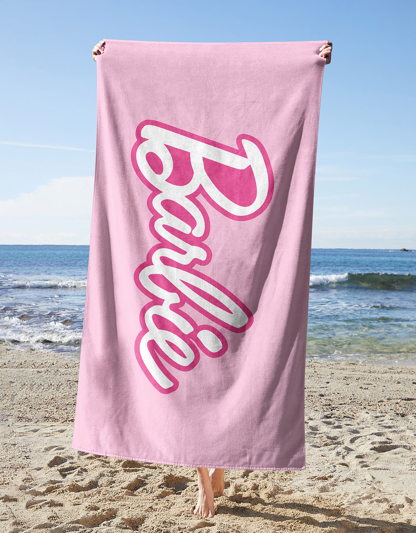 Barbie towel deals