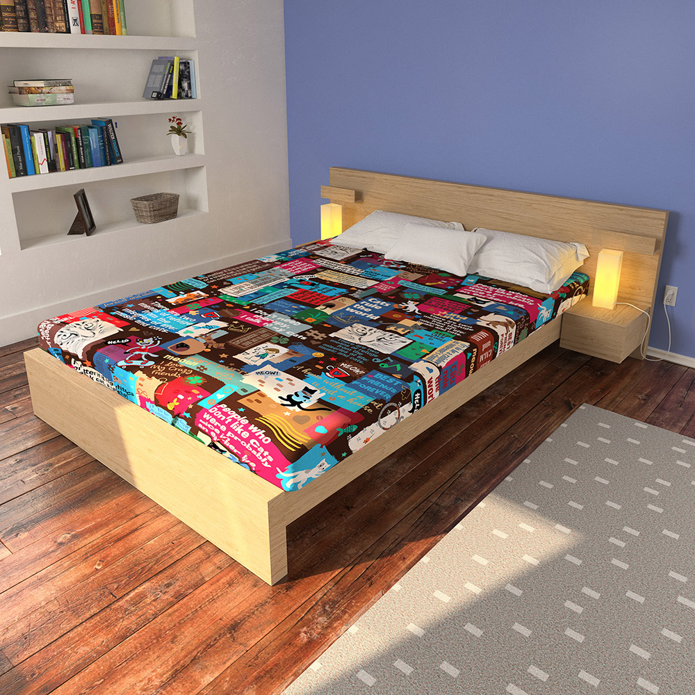 Cats Squad Bed Cover (2)