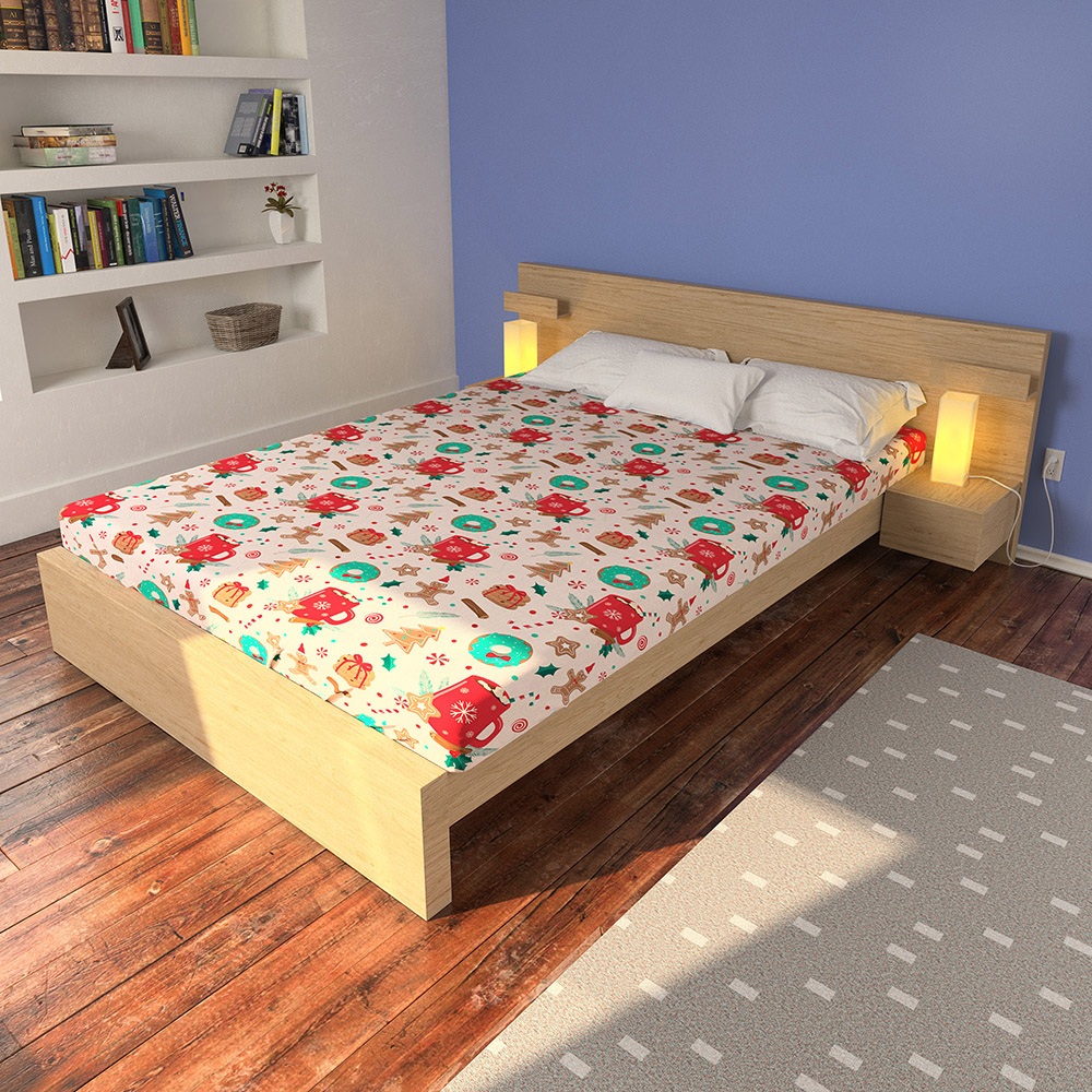 Xmas Vibes Bed Cover (2)